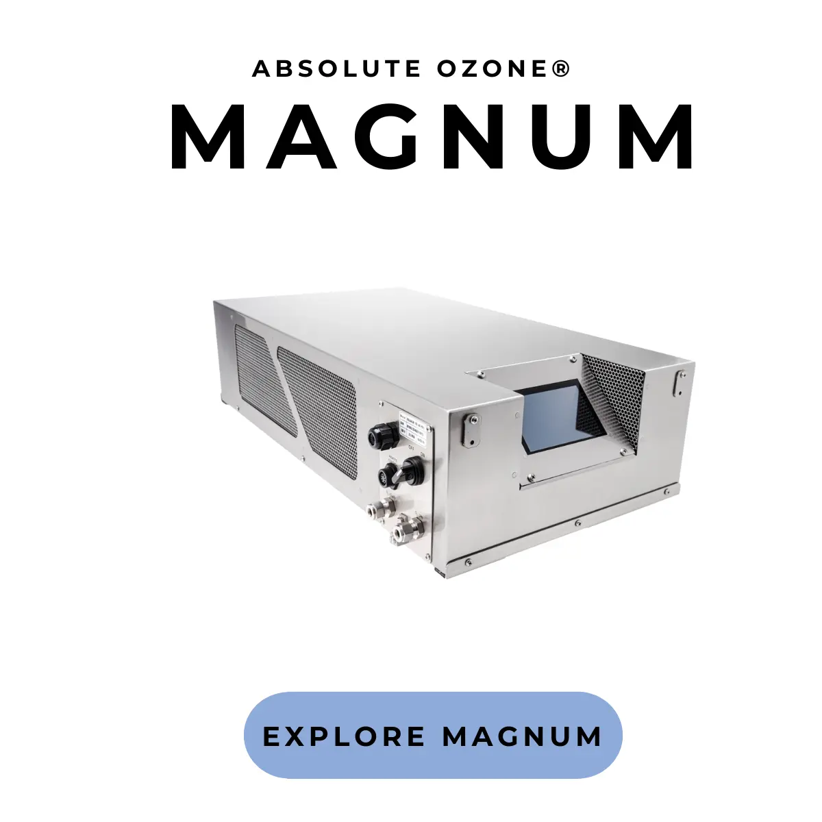 generador industrial de ozono MAGNUM