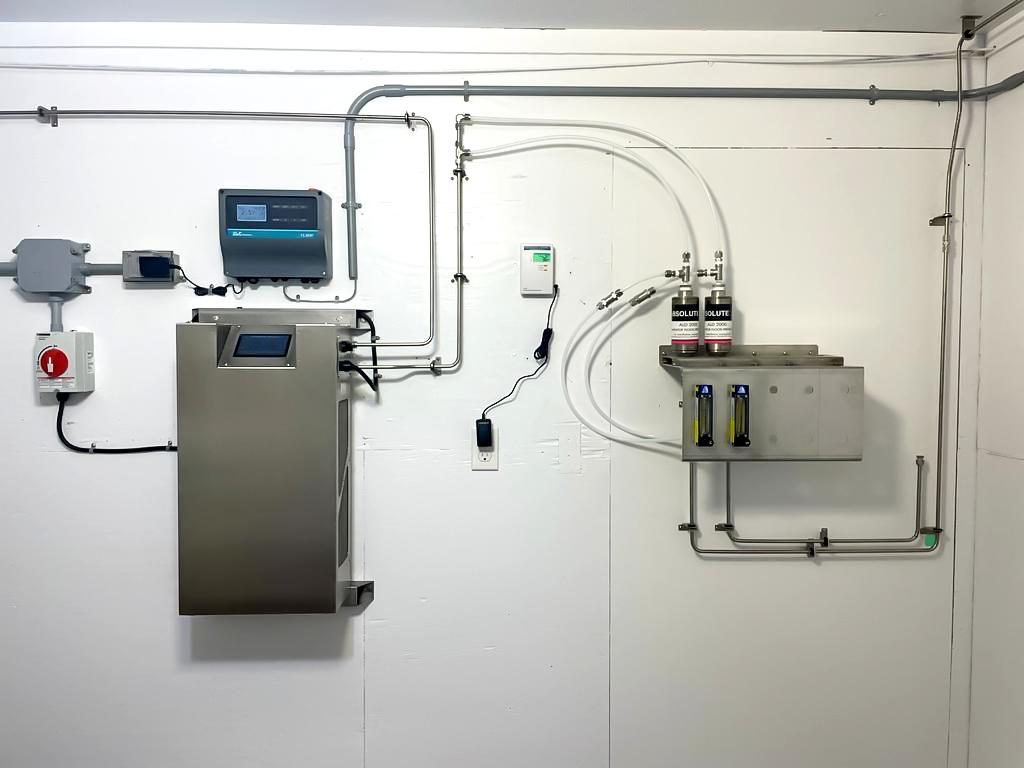 instalacion de un generador de ozono