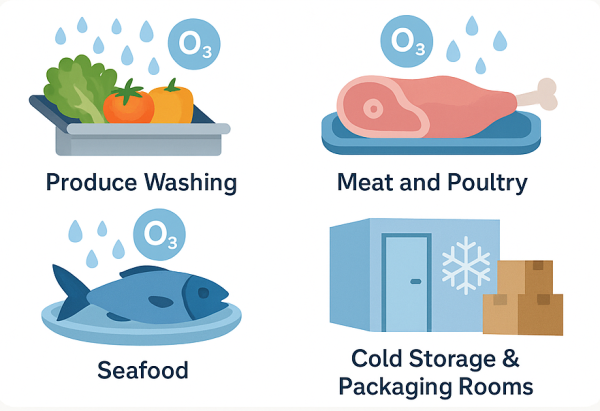 ozono en la industria alimentaria